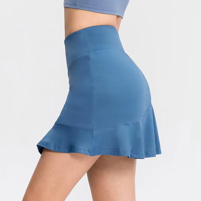 Elevate Your Game with Customize LOGO Women’s Tennis Skirts with Shorts – Quick-Dry Athletic Wear for Summer Fitness!
