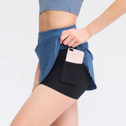 Elevate Your Game with Customize LOGO Women’s Tennis Skirts with Shorts – Quick-Dry Athletic Wear for Summer Fitness!